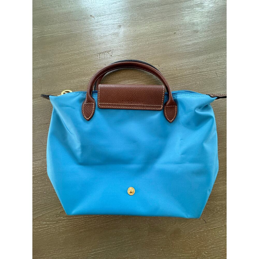 NWOT Longchamp Le Pliage Handbag Blue